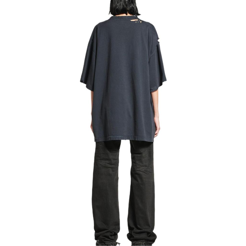 Balenciaga T-shirt Oversize Stampata da Stilista di Moda 831305TSVC51041
