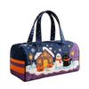 Damen Stepp-Baumwolle Fußball-Print Reisetasche, Stilvolle Yoga Übernachtungs-Handtasche