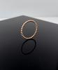 Glory_Arden [Unisex] Surgical Steel Rose Gold Ball Ring / Gtr-007