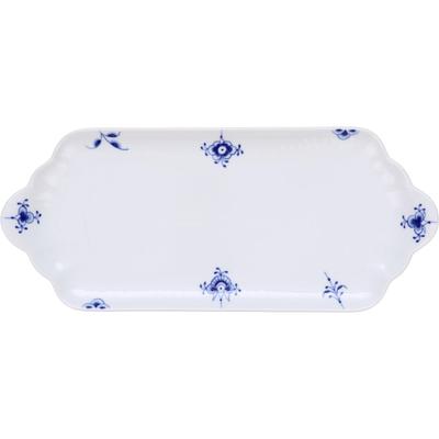 Importerad Royal Copenhagen Blå Palmett Blomma Bricka Bröllopspresent Gåva 1025833 [Standardprodukt] 28,5 cm