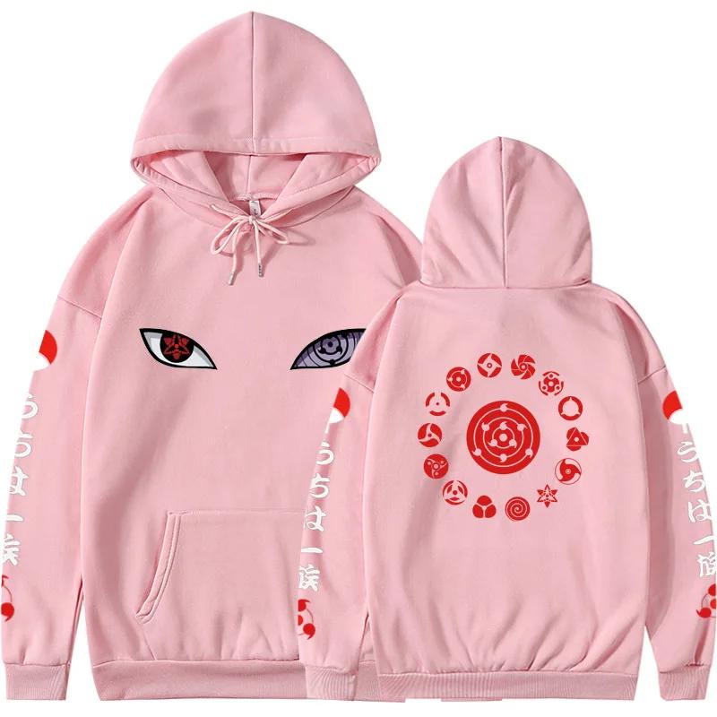 2025 Naruto Manga Inspiré Sweat À Capuche Automne Hiver LaidBack Sweat Unisexe Haut Tendance Sweat À Capuche Pour Femme