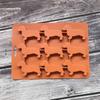 3D Dachshund Ice Cube Mold Reusable Food Grade Ice Maker Wine Ice For Summer Cube Molds Beer Ca G9X6