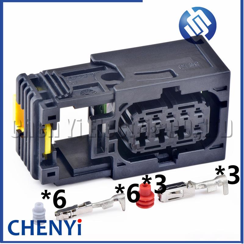 9 Pin Automotive waterproof connector Transmission gearbox computer board harness plug 33116063 251.7.2535.10 For Ford cadillac