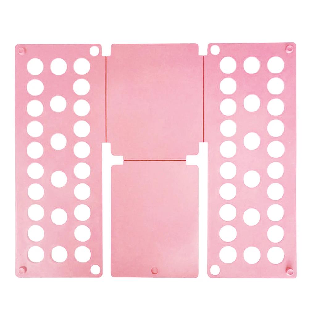 Plastic Clothes Folding Board Durable Kids Shirt Folder Easy and Fast Shirt Folding Board Home Storage Tool for Kid Children