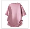 Unisex Loose Fit Round Neck T-Shirt with Sequins and Rivets