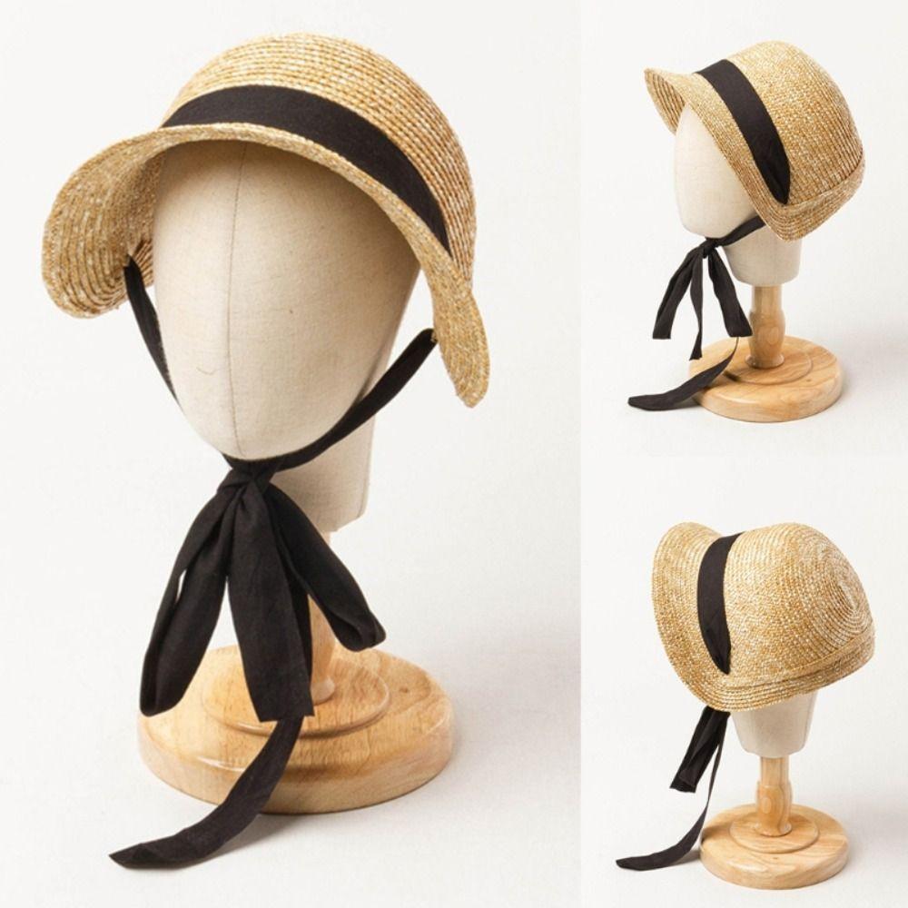 Adjustable Children Sun Hat Chin Straps Beach Sun Hat Kids Accessories Kids Sun Cap  Summer Season