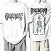 Dissection Band For Fan Gift Tshirt Unisex Unisex Harajuku Oversized Unisex Short Sleeve Streetwear High Quality Couples Breathable