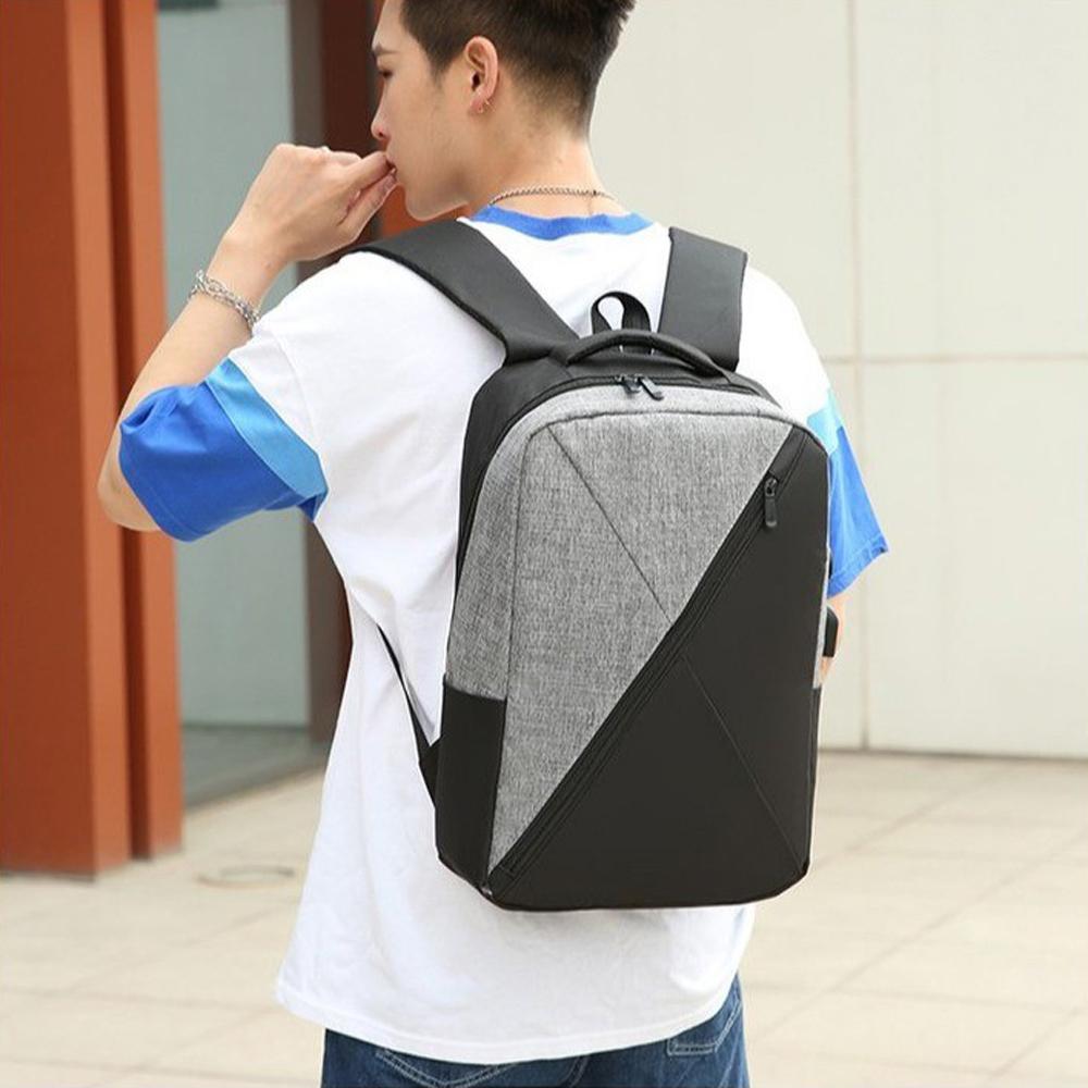 Set of 3 Laptop Backpack Large Capacity Business Daypack Portable Travel Commuting Bag with USB