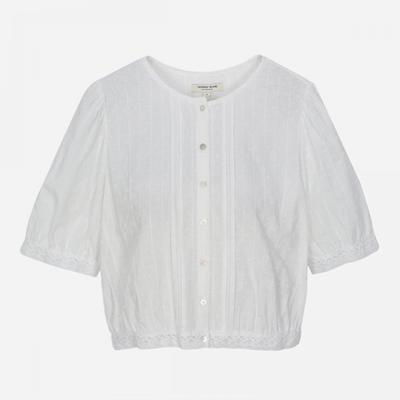 Women Lace Pintuck Blouse T264mbl235w