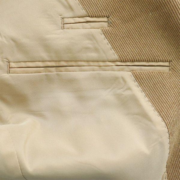 WORK TRIP OUTFITS Corduroy tailored jacket M Brown GREEN LABEL RELAXING Men's Used