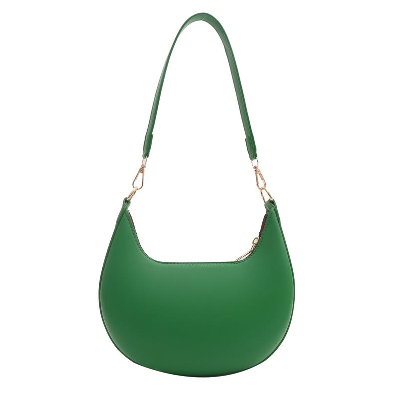 Vintage-Style Crescent Shoulder Bag: Trendy, Comfortable, and Fashionable Handbag
