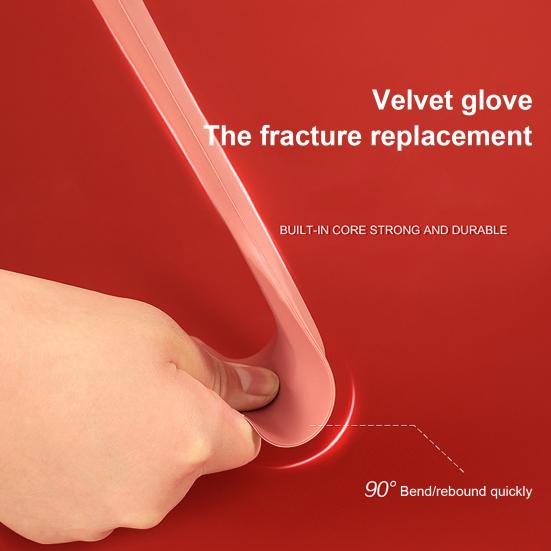 Tårtskrapa Formning Flexibel Integrerad Silikon Hänghål Multifunktionell Krämspatel för Hemmet