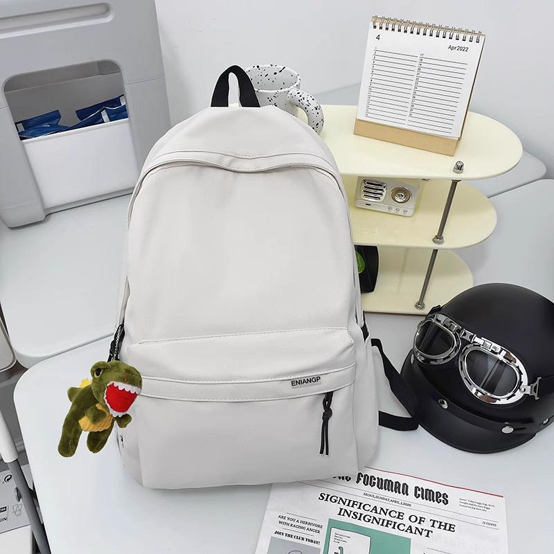 Girls' Fashion College-Style Backpack: Large Capacity, Casual Travel, Junior High School, or Couples