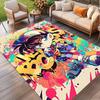 Detective Conan Print Rug, Washable Floor Carpet, For Entryway Dorm Laundry Room Office Study, Home Decor Birthday Christmas Gift