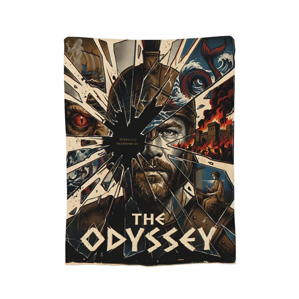 The Odysseys Spartan Warrior Blankets Fleece Summer Air Conditioning Breathable Super Warm Throw Blankets Plush Thin Quilt