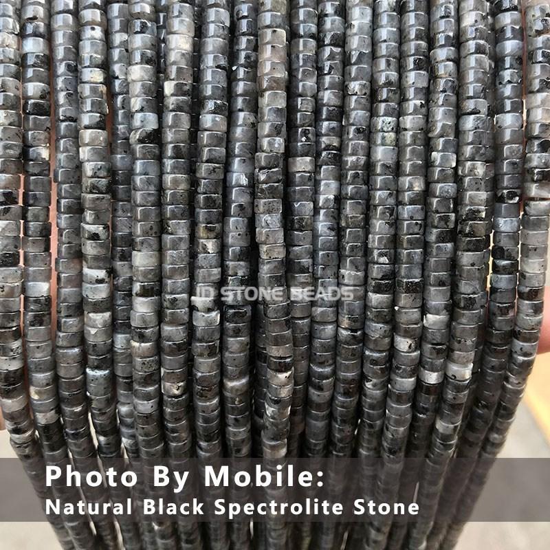 4x2mm Natural Pink Opal Turquoise Jasper Rondelle Beads Cylinder Flat Loose Spacer Bead For Jewelry Making Diy Bracelet Necklace