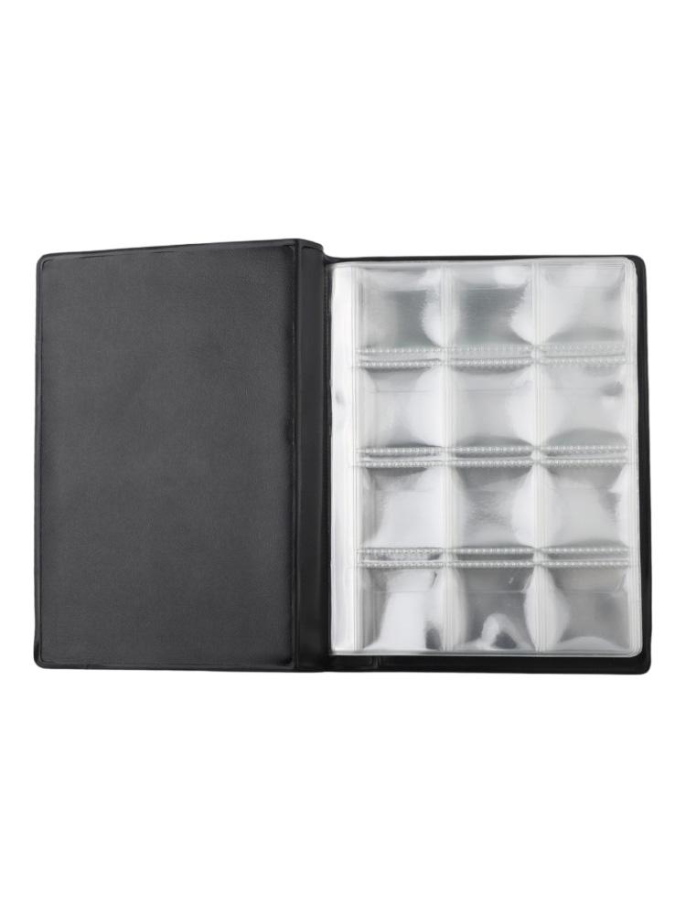 Coin Album PVC Coin Album Sleek Black Design Versatile For Various Collections Elegant Presentation Of Collectibles