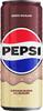 Pepsi-Cola Zero Socker Kolsyrad dryck typ cola med vaniljsmak 330 ml