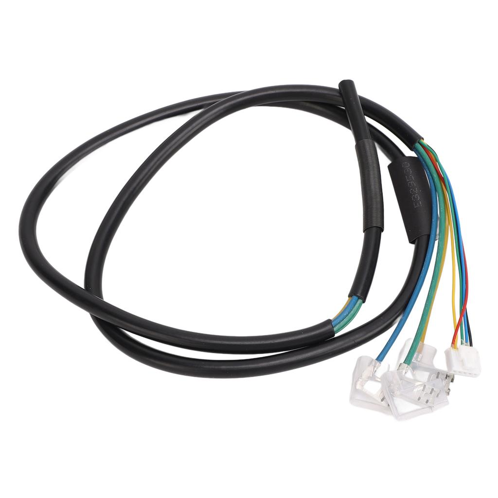 Electric Scooter Motor Wire 8 Pin Scooter Motor Cable with Thermostat 3 Pin Power Phase Cable and 5 Pin Hall Cable for