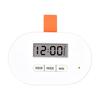 Smart Pill Box with Alarm Clock Portable Travel 3 Compartments Pill Case LCD Display Elderly Timed Remind Medication Dispenser Organizer Container