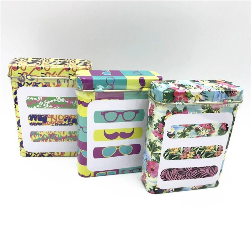

Cartoon Iron Box Waterproof Cute Children s Band-Aid - Portable & Fun Design 20 pieces/iron box