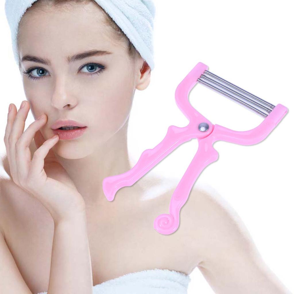Buy 1pc Facial Hair Remover Manual Spring Easy to Use Hair Threader