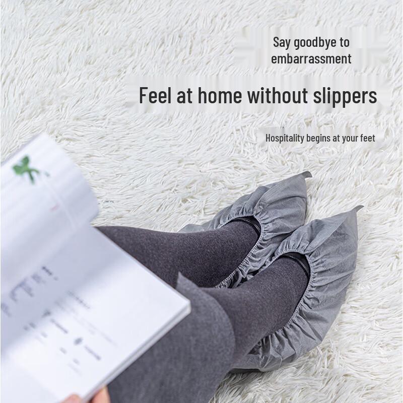 Deli Reusable Non-Woven Shoe Covers