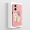 Cute Panda Covers For Oppo A79 5G Case For Oppo A2 5G Full Protection Funda For Oppo A 79 Housing Soft Liquid Silicone Back Capa