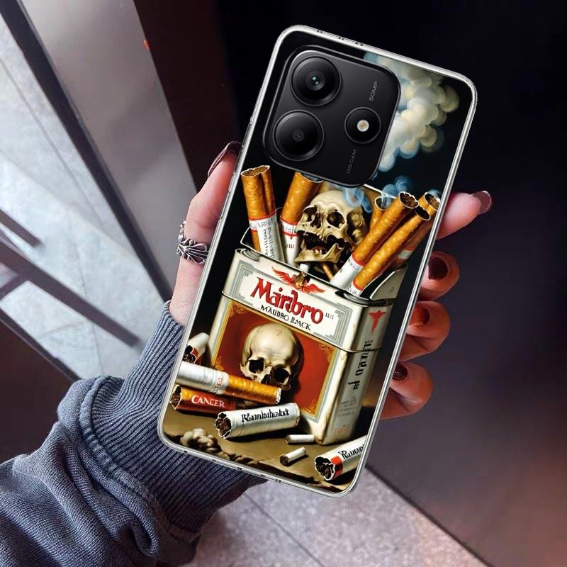

Quit Smoking Phone Case For Xiaomi Redmi Note 15 14 14S 13 12S 12 Pro Plus 11S 11 10S 10 4G Cover 11E 11T 5G Print Fundas Redmi Redmi Note 13 5G