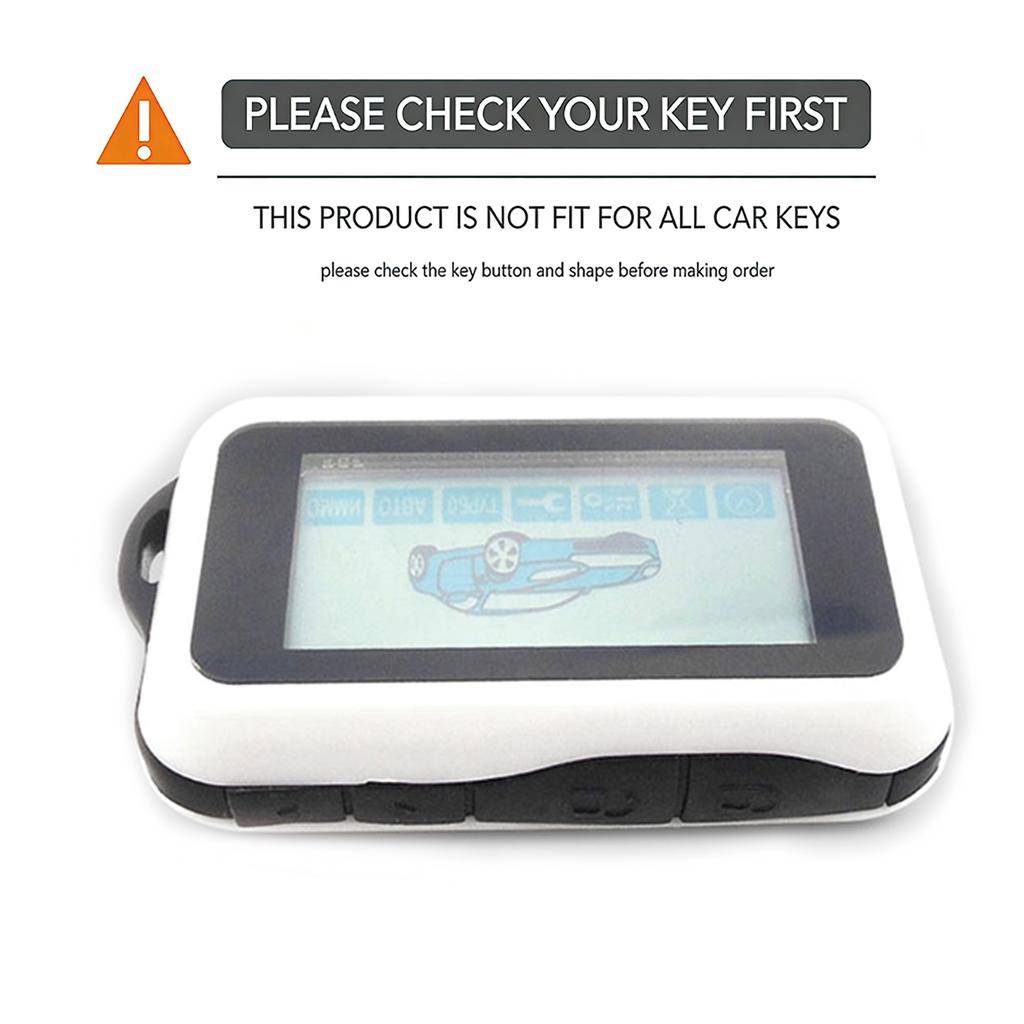 New Silicone Key Cover Suitable for Starline E90 E60 E91 E61 E63 E65 E85 E92 E95 E96 Car Anti-theft LCD Remote Control Case