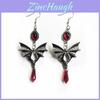 Retro Vampire Bat Ear Studs In Alloy For Ladies Gothic Jewelry Collection