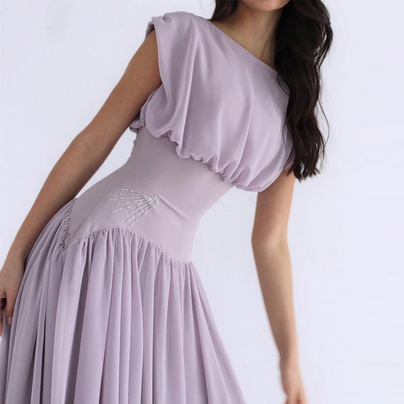 fitted lace wedding dress Light Purple Sequin Slip Dress