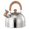 Retro Whistling Kettle with Wooden Handle