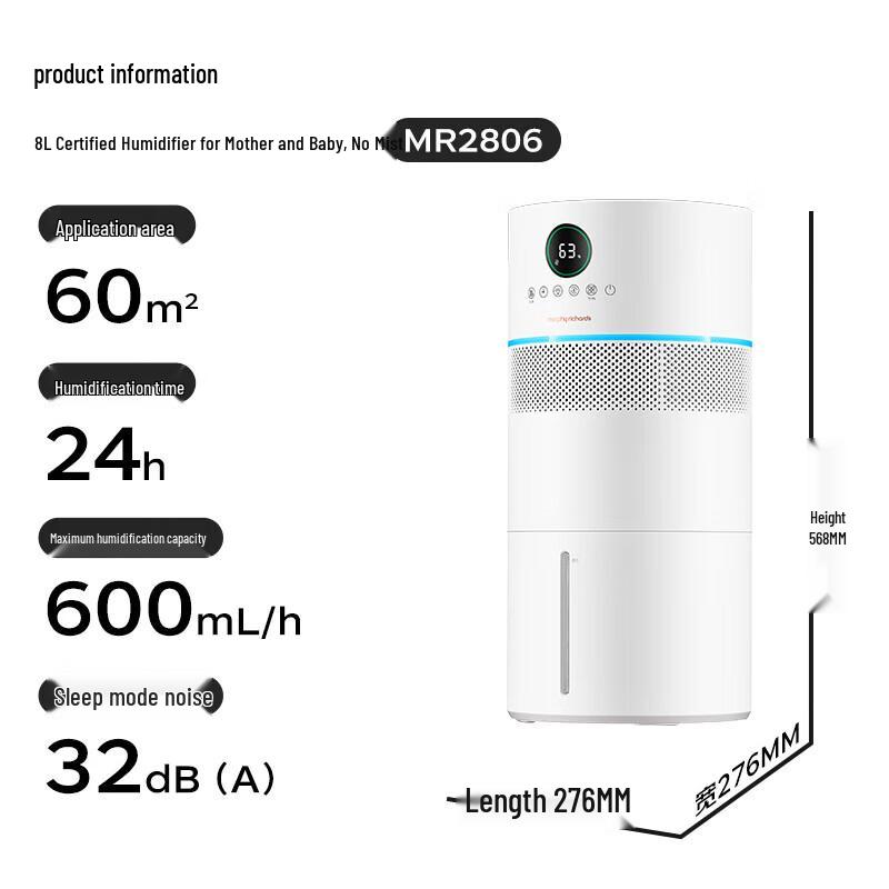 Morphy Fogless Smart Humidifier