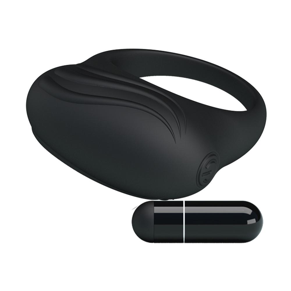 Dehnbarer, fester Penisring aus Silikon mit vibrierendem Penisring, Sex-Verbesserung, Erotisches Spielzeug für Männer