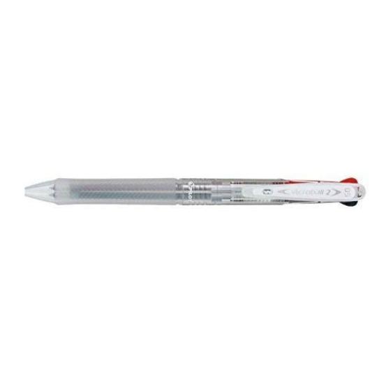 Pilot Acroball 2 Ballpoint Extra Pack of 10 Two-Color Pen, Fine, Non-Colored, BKAB-30EF-NCC,