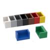 10Pcs 23969 Panel 1X2X1 Rounded Corner 2Sides Building Blocks MOC Accessories Compatible with Brick Children Toys
