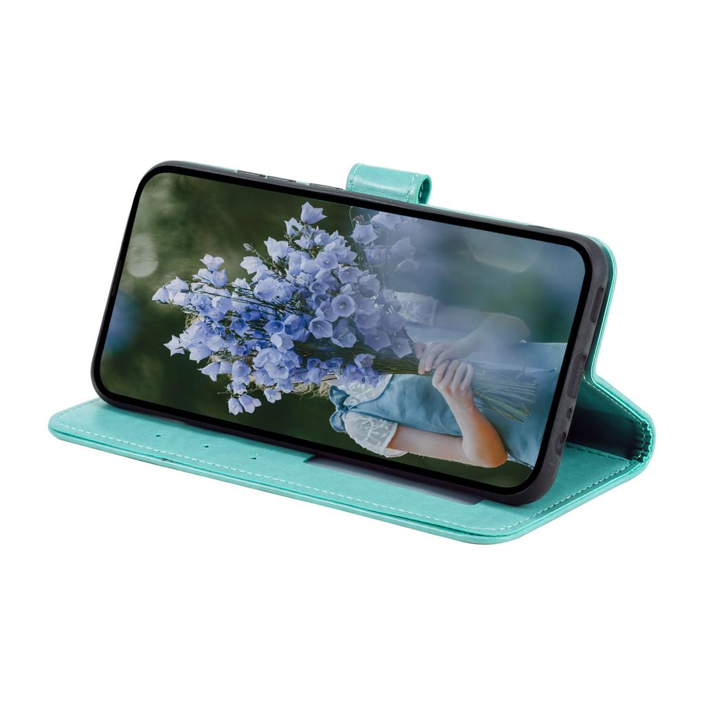 For Motorola Edge 60 Pro 5G Stand Case Imprinted Totem PU Leather Wallet Phone Cover with Wrist Strap