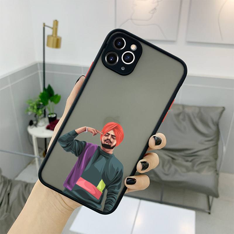 Sidhu Moose Wala Sänger Legenden sterben nie Telefon Fall matt transparent Für iPhone 11 12 13 7 8 Plus Mini X XS XR Pro Max Abdeckung