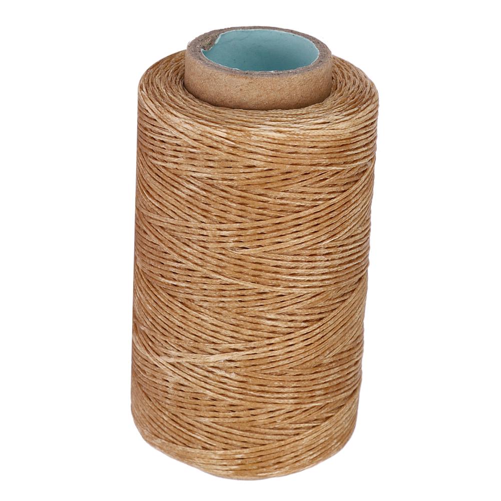 150D 820.2ft Waxed Thrd Flat Sewing Stitching Cord Accessories for Lther Craft