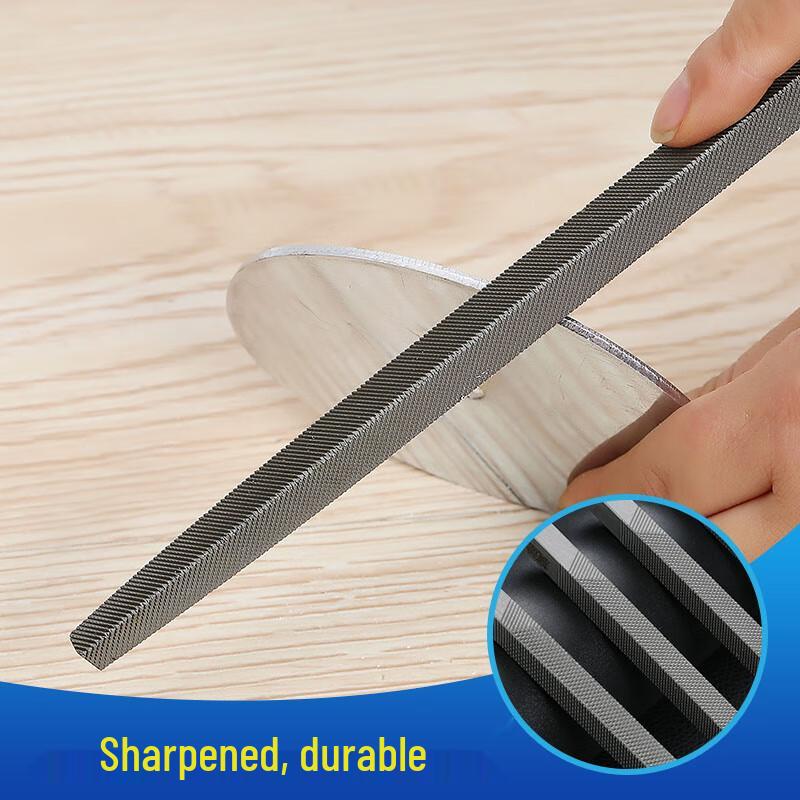 Fine-Tooth 10-inch Square Steel Fitter's File