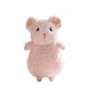 Kawaii Kuschelig Weich Fantasie Ratte Cartoon Tier Flauschig Stofftier Haustier Ratte Plüschtier Mini Grau Weiß Braun 18cm Maus Anhänger Weihnachtsgeschenk