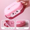 Lunch Box Durable Cartoon Design Bento Box Leak-Proof Double-layer Insulation Food Container for Kids Adults