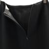 FOXEY BOUTIQUE Made In Japan Wool Midi Length Skirt 42 Black Women Used