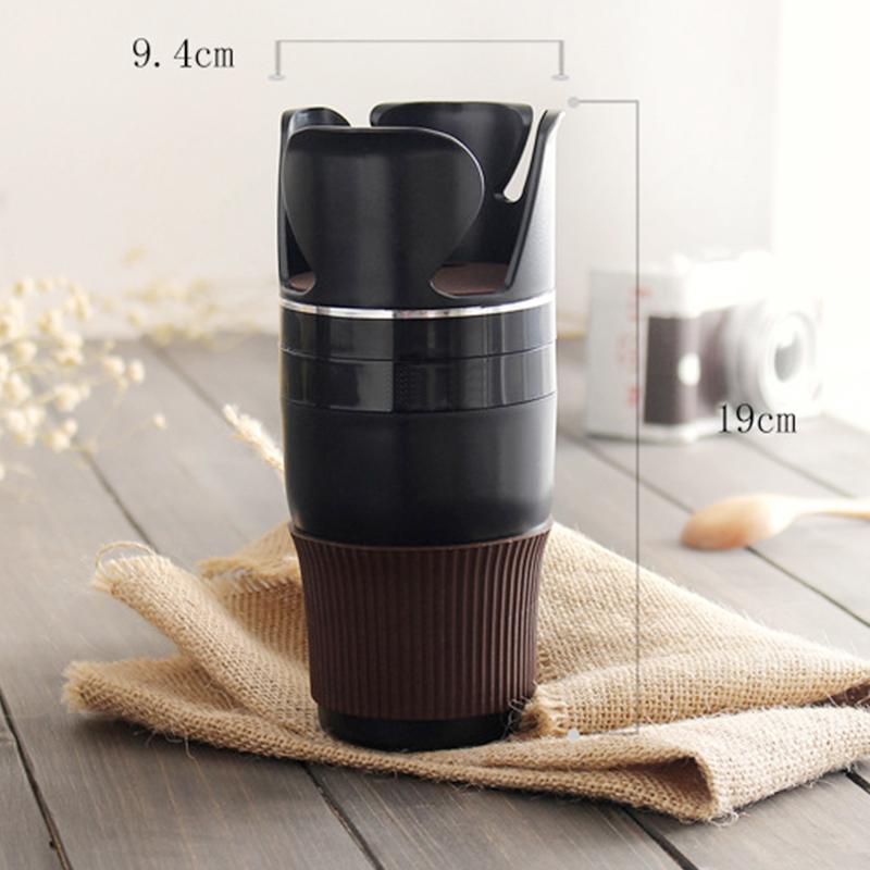 

Автомобильный грузовик, держатель для питьевой бутылки, вращающийся держатель для стакана с водой, солнцезащитные очки, органайзер для телефона, аксессуары для салона автомобиля 4 чёрный