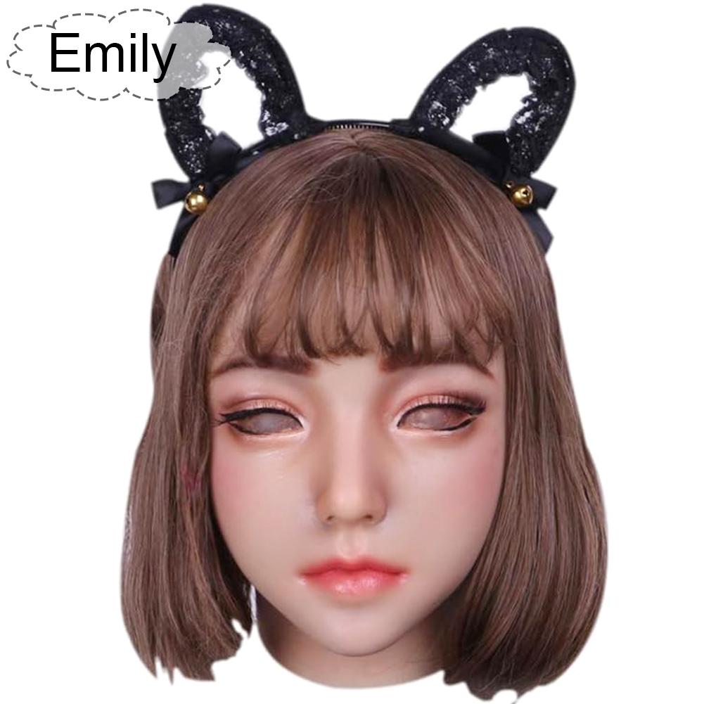 Realistic Female Mask Silicone Crossdresser Costumes Drag Queen Male to Female Crossdressing Realistic Bodysuit Skin