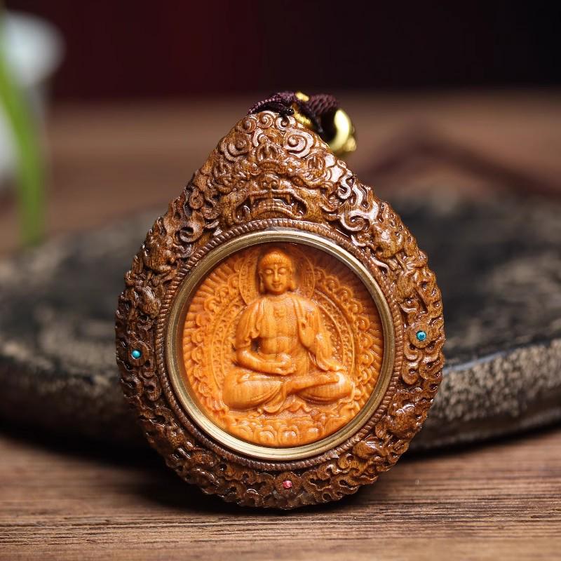 Chengui Zhao Gongming Martial God of Wealth Pendant Necklace – Five Ways God of Wealth Design for Men and Women