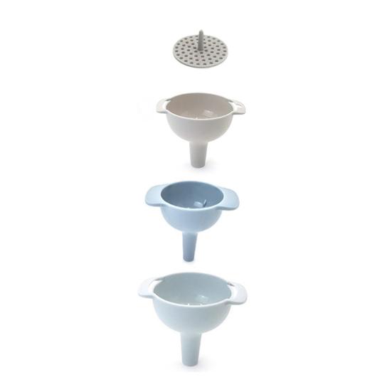 Küchentrichter zum Befüllen von Flaschen Küchentrichter mit abnehmbarem Siebfilter BPA-frei