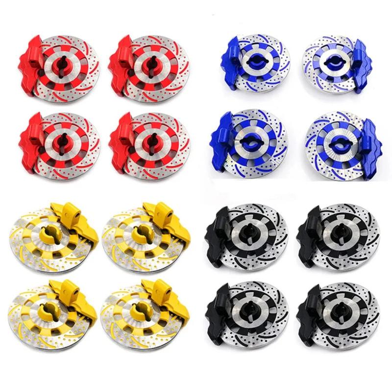4* Brake Disc Calipers CNC Aluminum Parts For TRAXXAS UDR Unlimited Desert Racer 1/7 RC Car Brake Disc DIY Repair Accessories