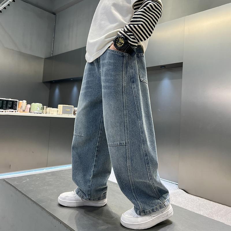 Jean Children's Clothing Boys' Spring Pants Summer Jeans Spring and Autumn Boys' Thin Pants